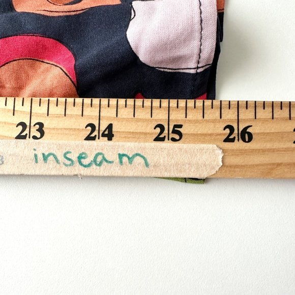 Little Party Dress Womens 16 Black Xane Alfresco Wide Leg Pant Fruit Novelty New - Picture 12 of 13